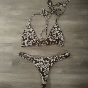 Benoa Swim Green Batik Set